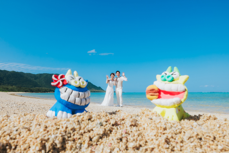 はいっ!シーサー!アイテムも持ち込み大歓迎♪