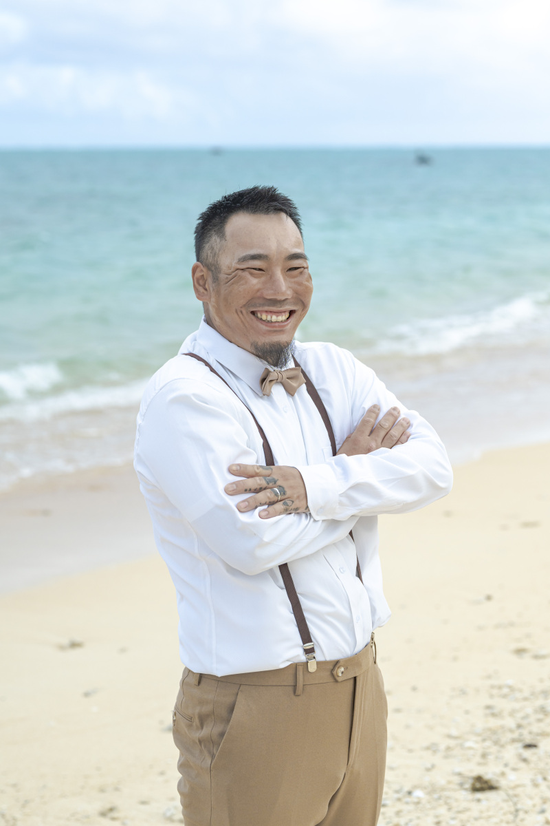 新郎さんのソロショットだって大切。