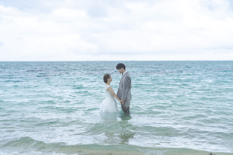 非日常の体験。南国に来たら海に入るでしょツアー!全身びしょびしょになる方も。