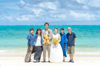 家族も一緒に！NoLimit!フォトウェディングツアー！夜はみんなでBBQ♪