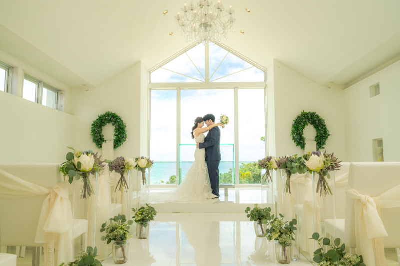 チャペル撮影からスタート!