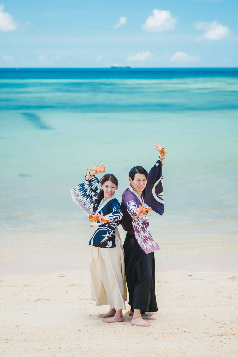 お二人の持ち込み衣装にチェンジ!