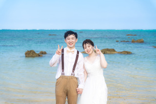 南国だから、最後は全身で海を感じて！イン・ザ・シー！