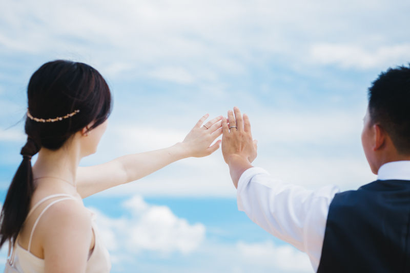 定番の指輪を使ったリングショット！