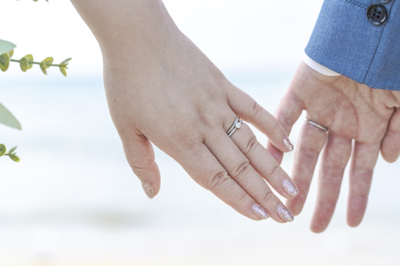 色々なパターンのお手元のUPも撮らせて下さい！