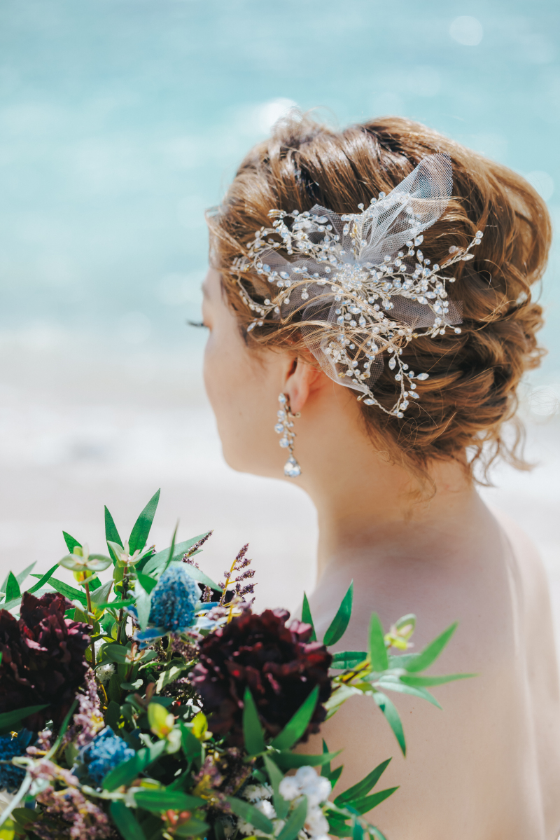 王道で間違いない。ふわふわシニヨン。