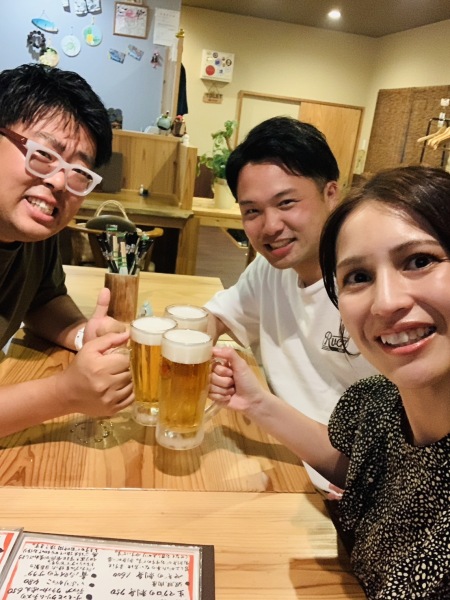 撮影後に打ち上げ乾杯！！無制限で楽しむフォトツアー。