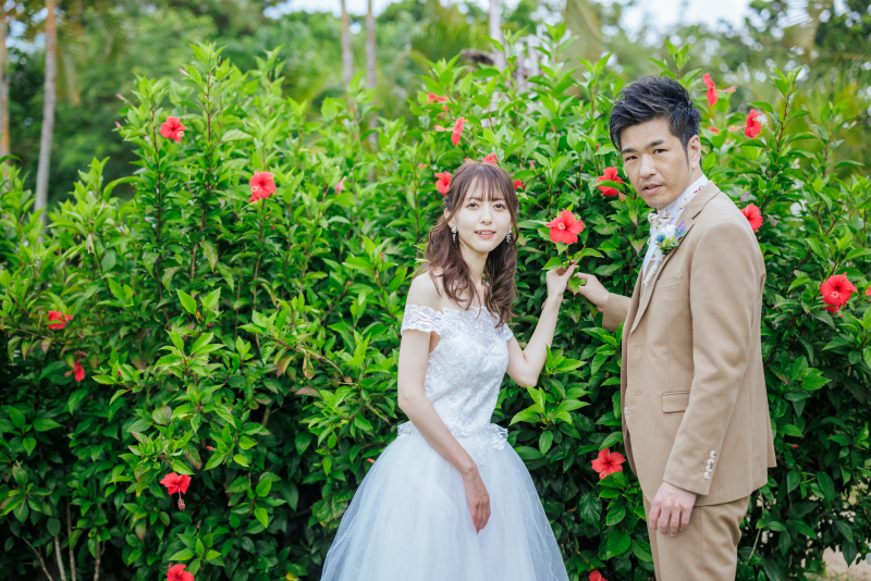 すっかり上がった雨。今度はガーデンでも撮影