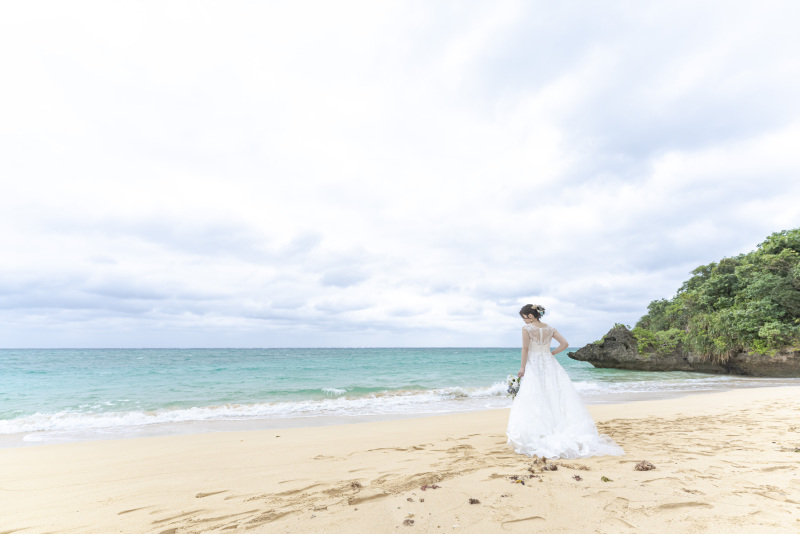 新婦様のソロショットはマストで撮影！