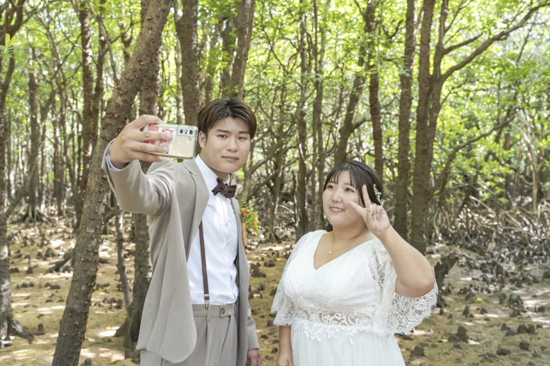 撮影合間にお持ちのスマホやカメラでの撮影を大歓迎