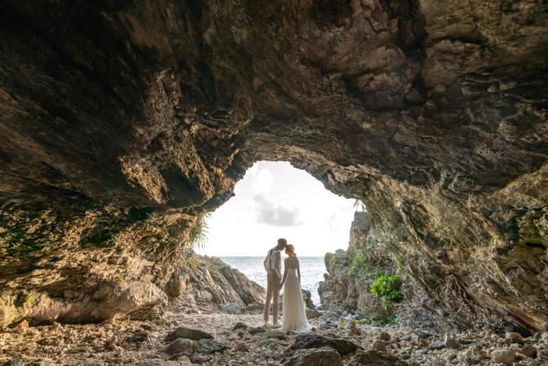 洞窟Caveでまた違ったサンセット撮影。