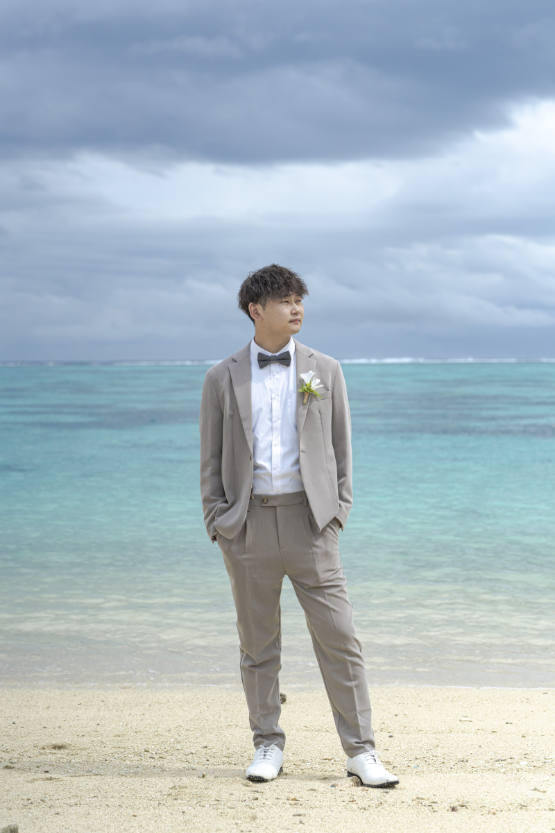新郎ソロショットだって大切!!!