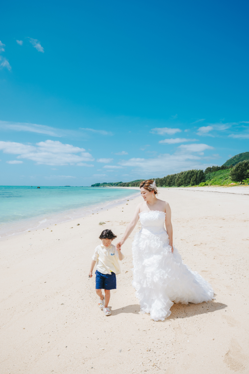 ふたりでお喋りしながらゆっくりお散歩。