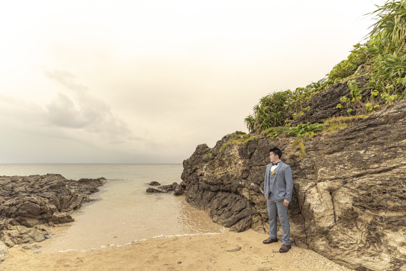 新郎様もソロショットを撮りましょう！