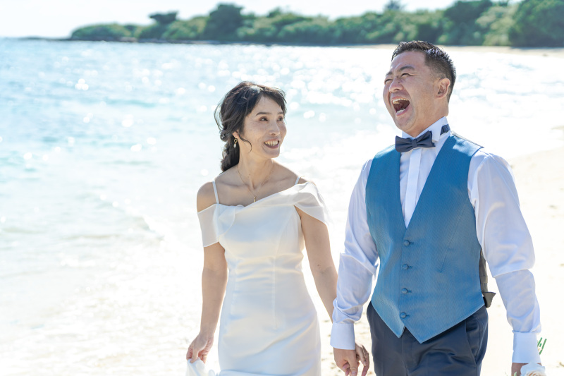 いよいよビーチへ!天気は良好!