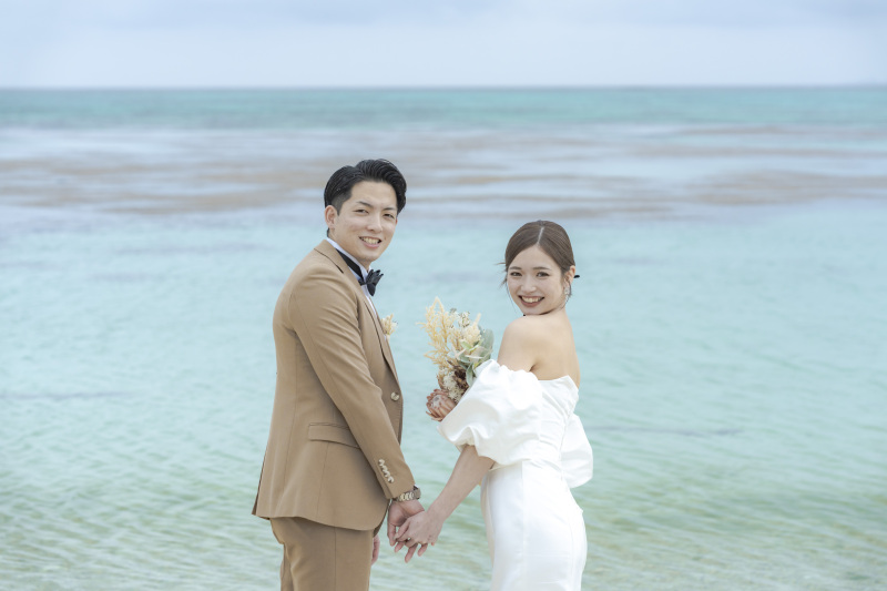 せーの！で振り向いたふたりは満点の笑顔。