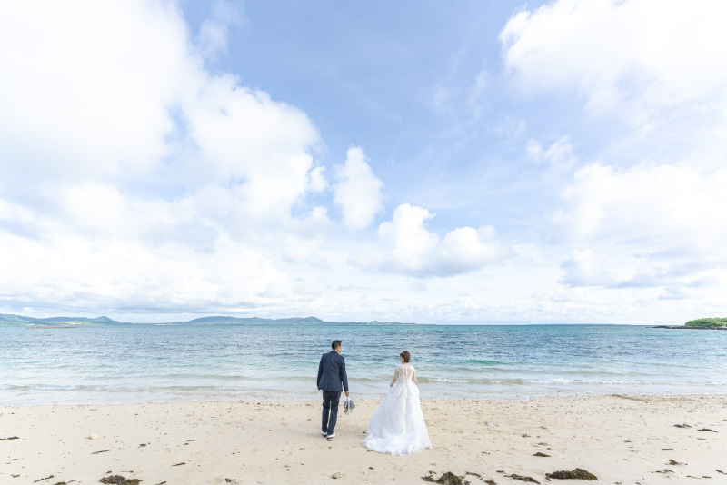 石垣島のフォトウェディングでビーチ撮影は外せない