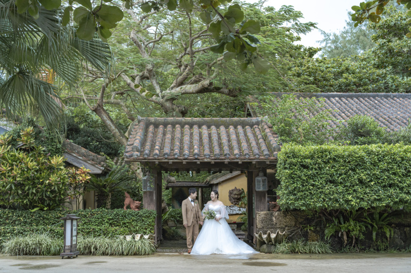 沖縄らしさを感じる琉球赤瓦古民家