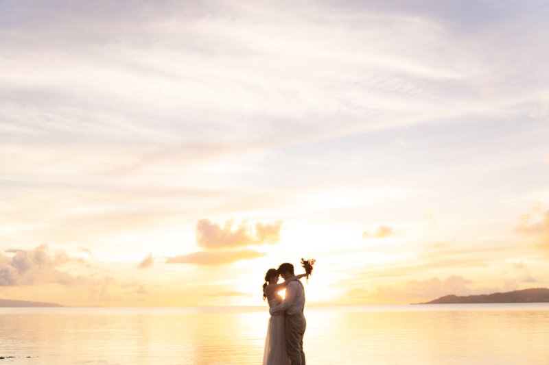 楽しみ尽くした1日。海に南国植物に向日葵にサンセットも。