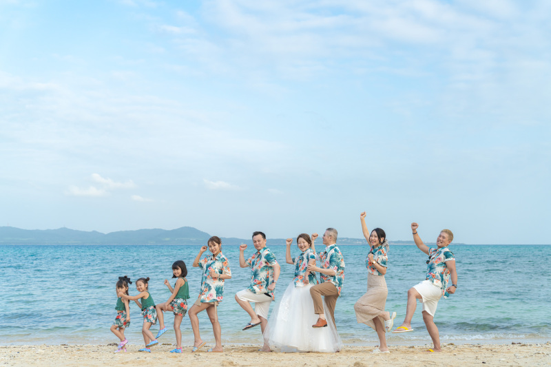 家族みんなでファミリーフォトも楽しく!