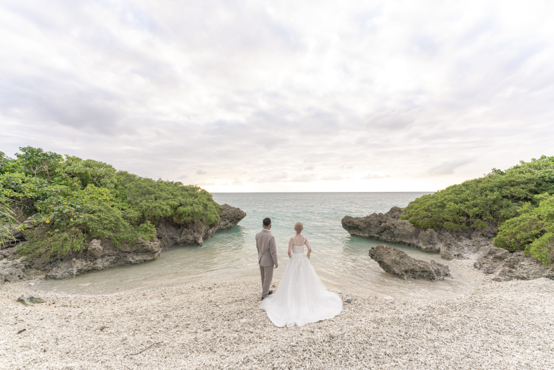 日本最南端に沈む夕陽を見ながら。