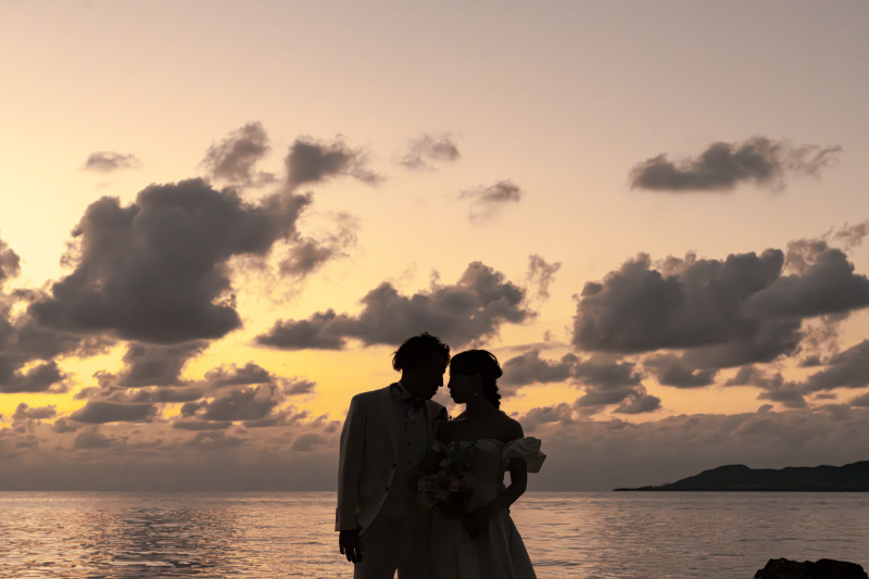 サンセット撮影がスタート。良い色になってきました