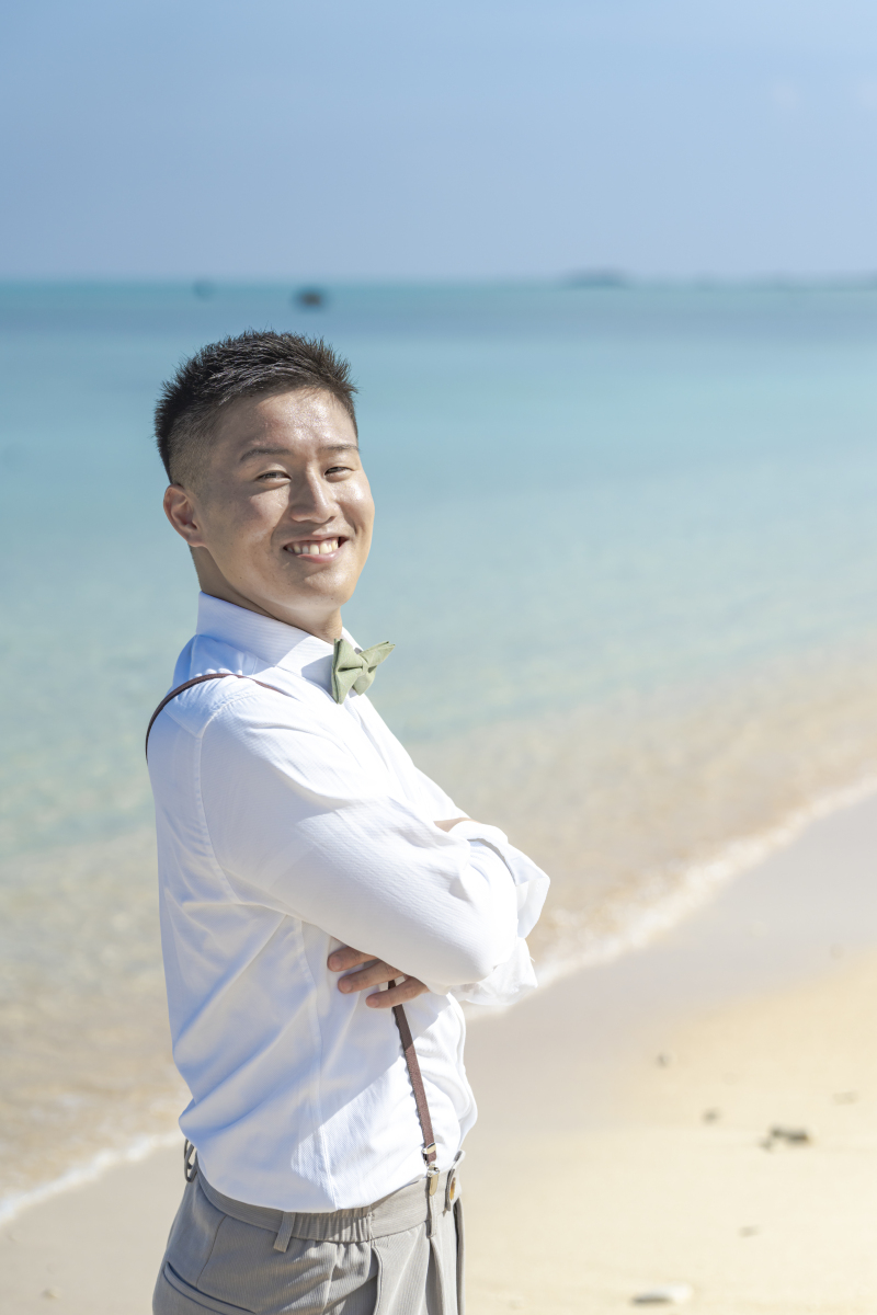 せっかくだから新郎だってソロ撮りたい!