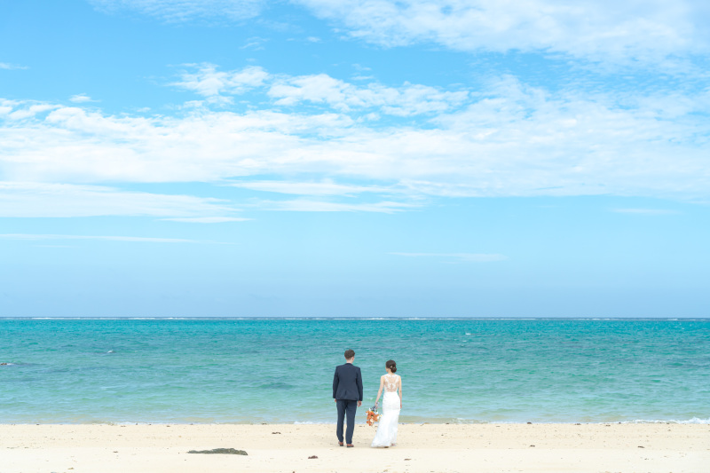 石垣島のフォトウェディングでビーチ撮影は外せない