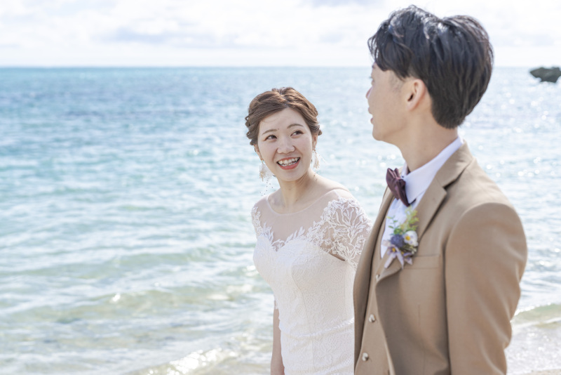 ふたりでお喋りしながらゆっくりお散歩。