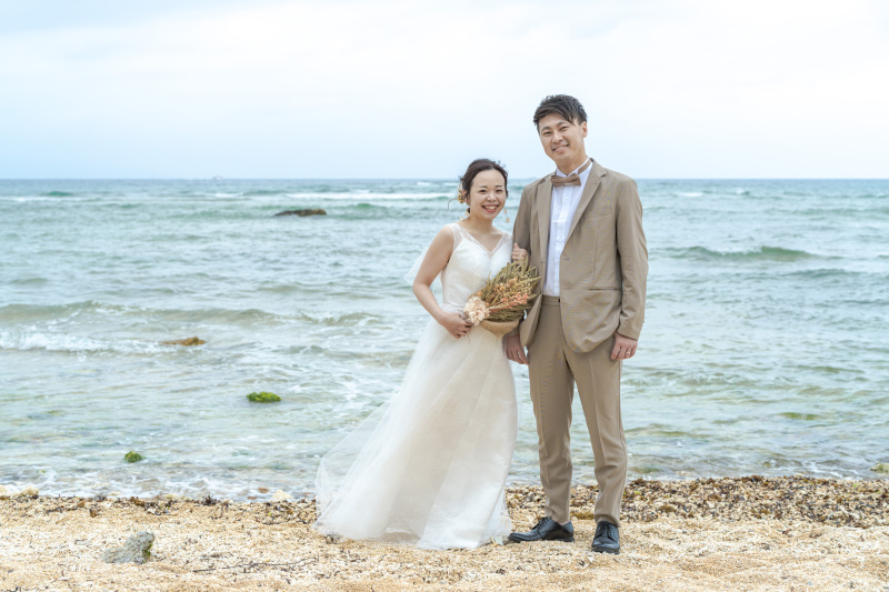 ちょっとの間だけ２人だけの撮影も。