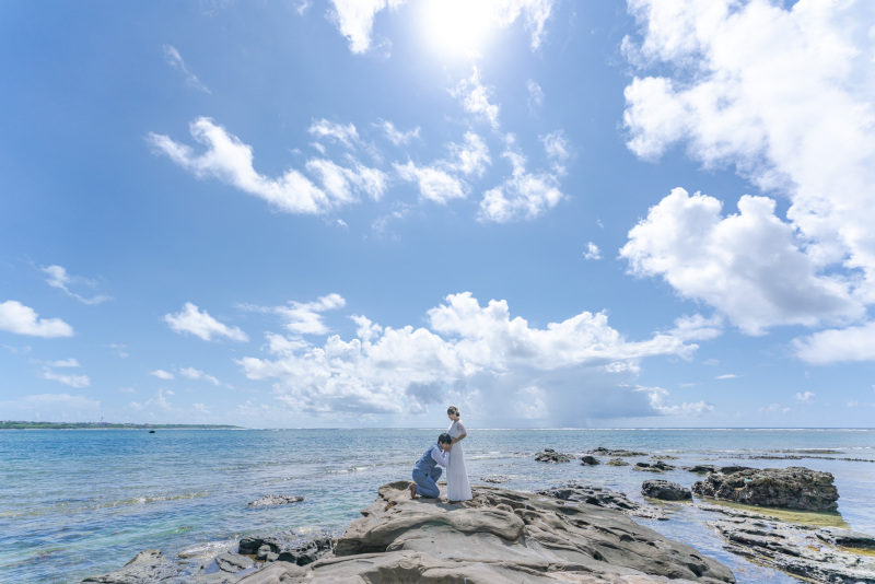 BlueSoda石垣島/宮古島クラフトフォトウェディング_マタニティフォトの撮影ができる
