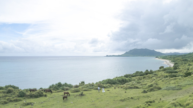 BlueSoda石垣島/宮古島クラフトフォトウェディング_ドローン撮影できる