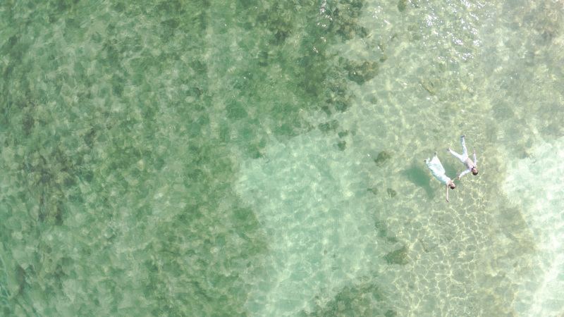 BlueSoda石垣島/宮古島クラフトフォトウェディング_ドローン撮影できる