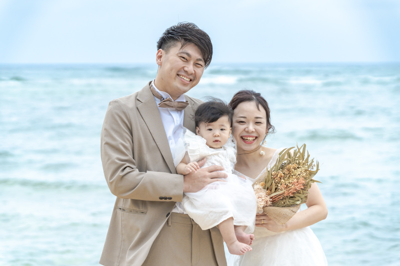 お子様と一緒に撮影するときも、もちろん追加0円!