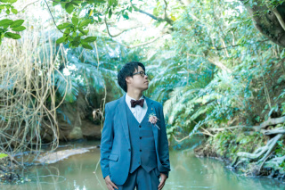 タキシード(新郎衣裳)2着目【タキシードを追加することができます】タキシードだって追加したい!ドレスだけでなくタキシードも追加することができます。