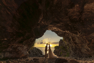 BlueSoda石垣島/宮古島クラフトフォトウェディング_洞窟Cave