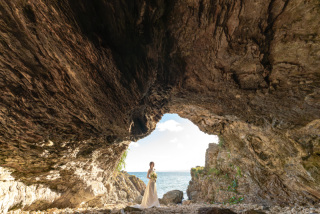 BlueSoda石垣島/宮古島クラフトフォトウェディング_洞窟Cave