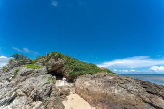 BlueSoda石垣島/宮古島クラフトフォトウェディング_洞窟Cave