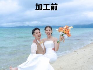 BlueSoda石垣島/宮古島クラフトフォトウェディング_AI晴れ保障の写真