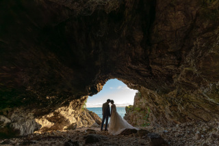 BlueSoda石垣島/宮古島クラフトフォトウェディング_洞窟Cave