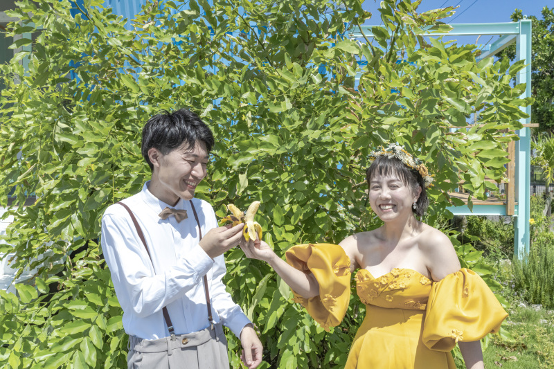 BlueSoda石垣島/宮古島クラフトフォトウェディング_ウエディングドレスが豊富