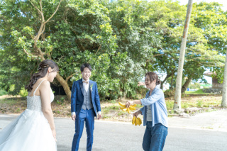 BlueSoda石垣島/宮古島クラフトフォトウェディング_太古の大石・ガーデンパーク
