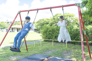 BlueSoda石垣島/宮古島クラフトフォトウェディング_太古の大石・ガーデンパーク