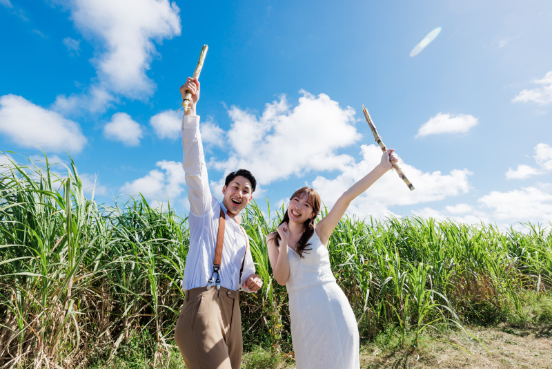 BlueSoda石垣島/宮古島クラフトフォトウェディング_動画を作れる