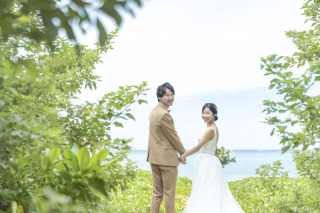 BlueSoda石垣島/宮古島クラフトフォトウェディング_ビーチ