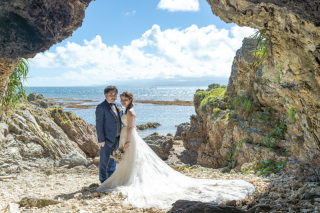 BlueSoda石垣島/宮古島クラフトフォトウェディング_洞窟Cave