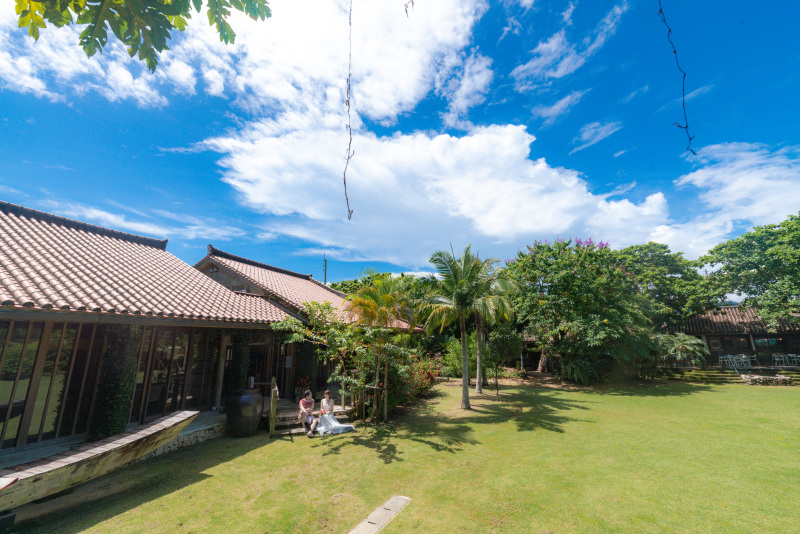 BlueSoda石垣島/宮古島クラフトフォトウェディング_会食ができる