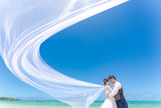 BlueSoda石垣島/宮古島クラフトフォトウェディング_ビーチ