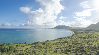 BlueSoda石垣島/宮古島クラフトフォトウェディング_大草原の孤島