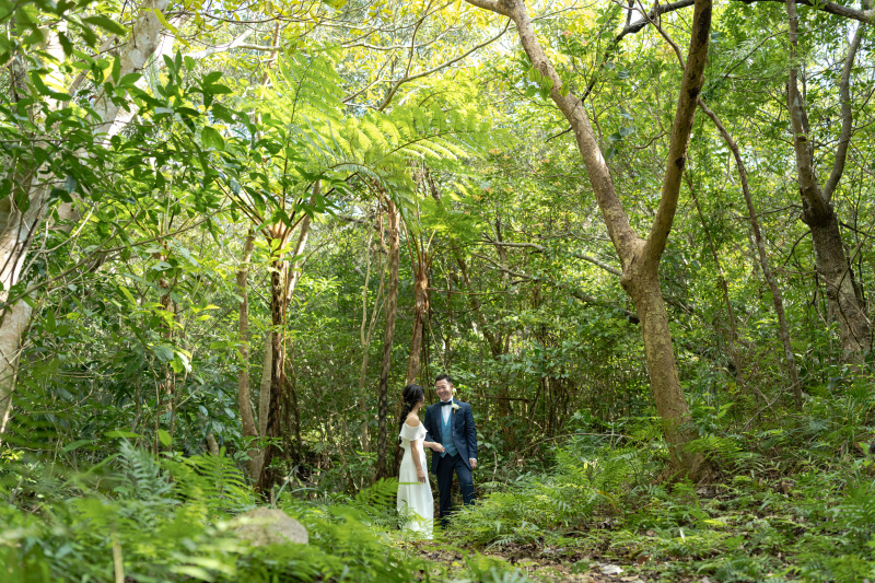 BlueSoda石垣島/宮古島クラフトフォトウェディング_人気スポットで撮影できる